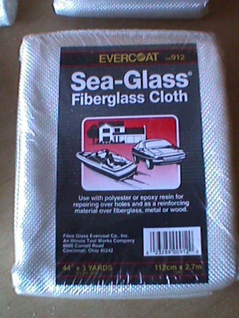 Evercoat Sea-Glass fiberglass cloth